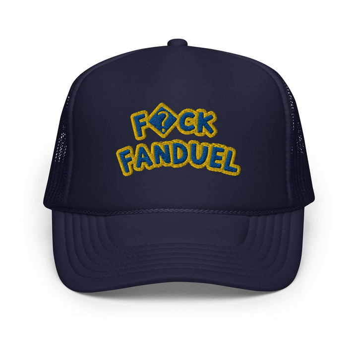 F*ck FanDuel Trucker (Blue Font)